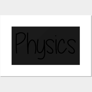 School Subject Sticker - Physics Posters and Art